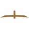 Ekena Millwork Bellingham Rough Sawn Timber Gable Bracket, Western Red Cedar, 96"W x 24"H x 6"D x 6"F, 6/12 Pitch GBW096X24X0606BEL00RWR - alternate 1